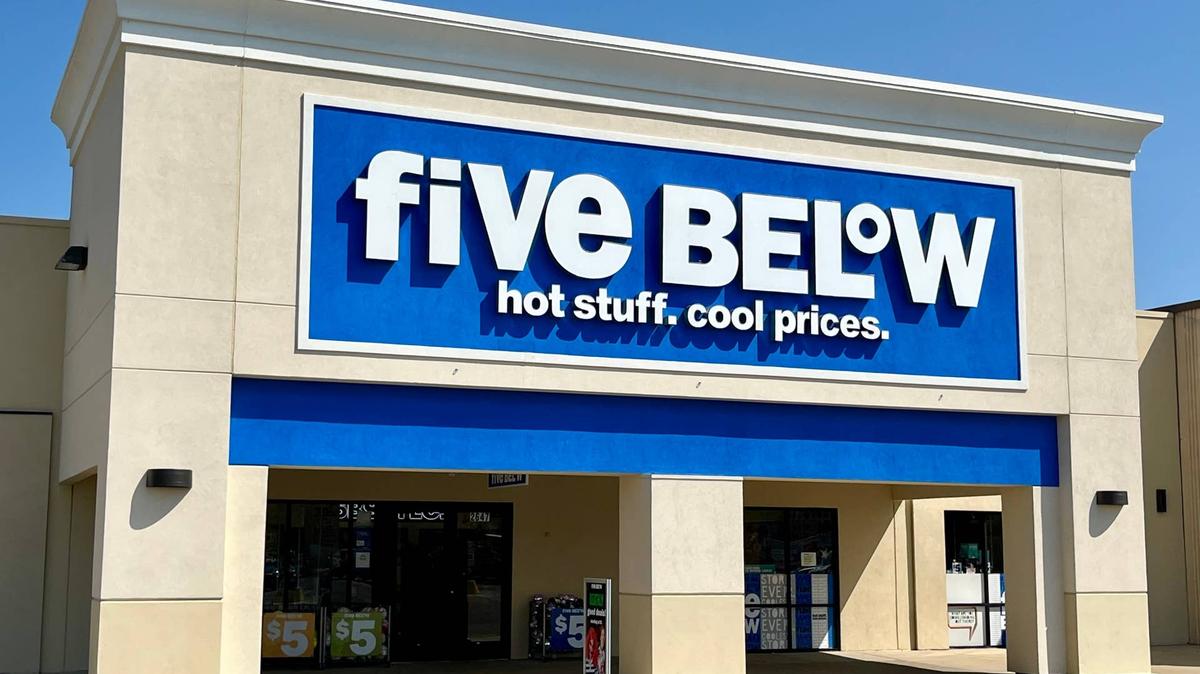 Five Below Store.