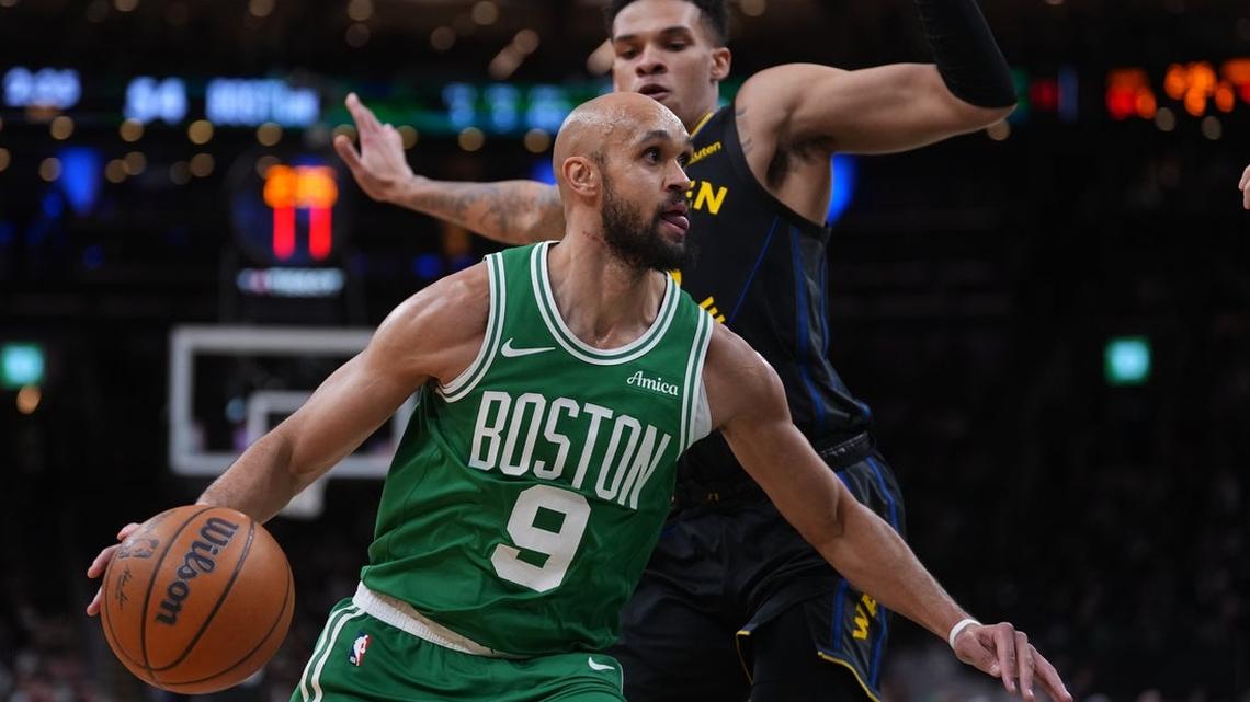 Jaylen Brown climbs Celtics scoring chart in big win vs. Warriors 