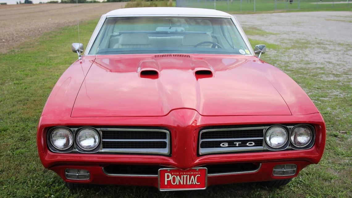 1969 Pontiac GTO Hardtop for Sale With 39,000 Miles Shown 