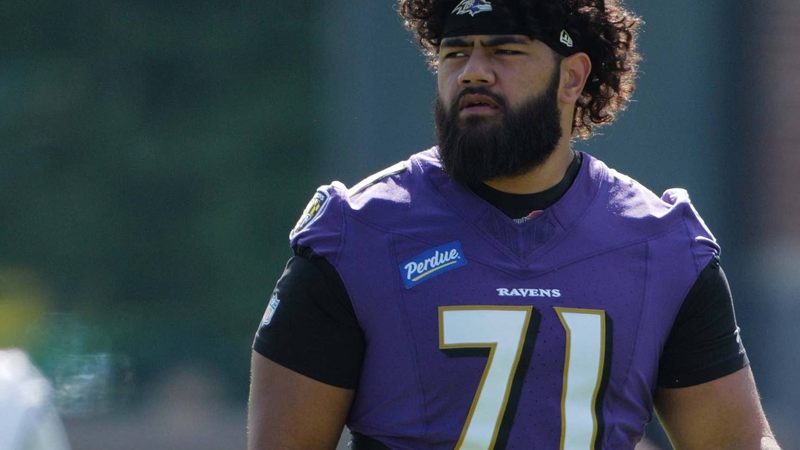 Baltimore Ravens Lose a Key Rookie Who Was Steadying Their Offensive Line 