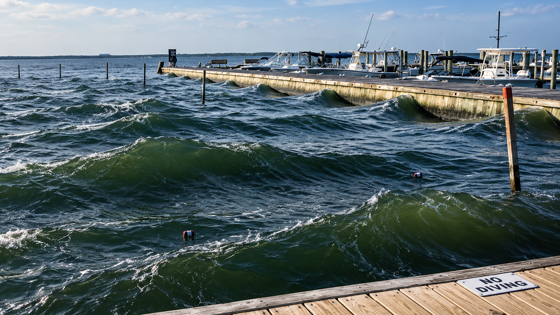 Terrifying ‘Standing Wave' Turns Harbor Into Death Trap (Video)