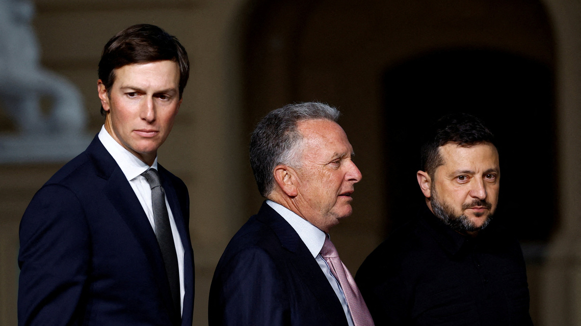 Kremlin hopes Witkoff can brief Putin soon on latest Ukrainian/European thinking on peace deal 