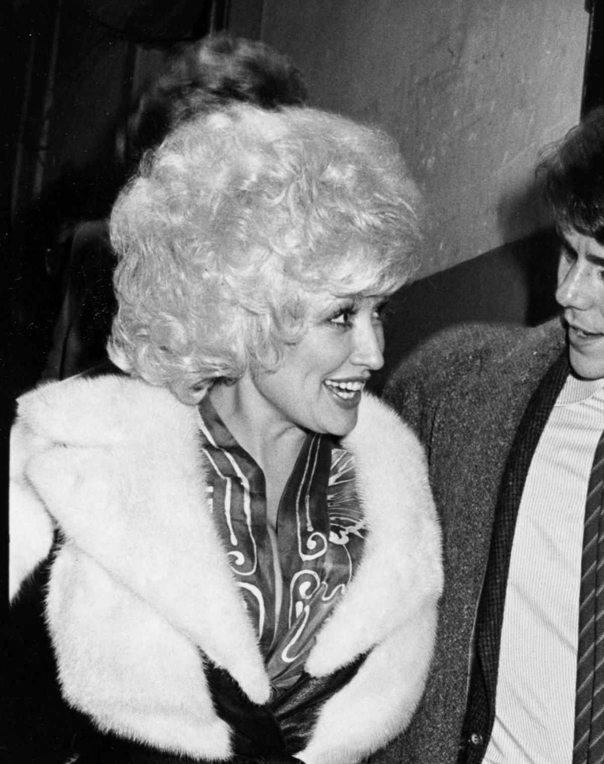 Dolly Parton and brother David Parton during Dolly Parton Sighting at “Morning at Seven” – October 30, 1980 at Lyceum Theater in Edinburgh, Great Britain.Ron Galella / Contributor