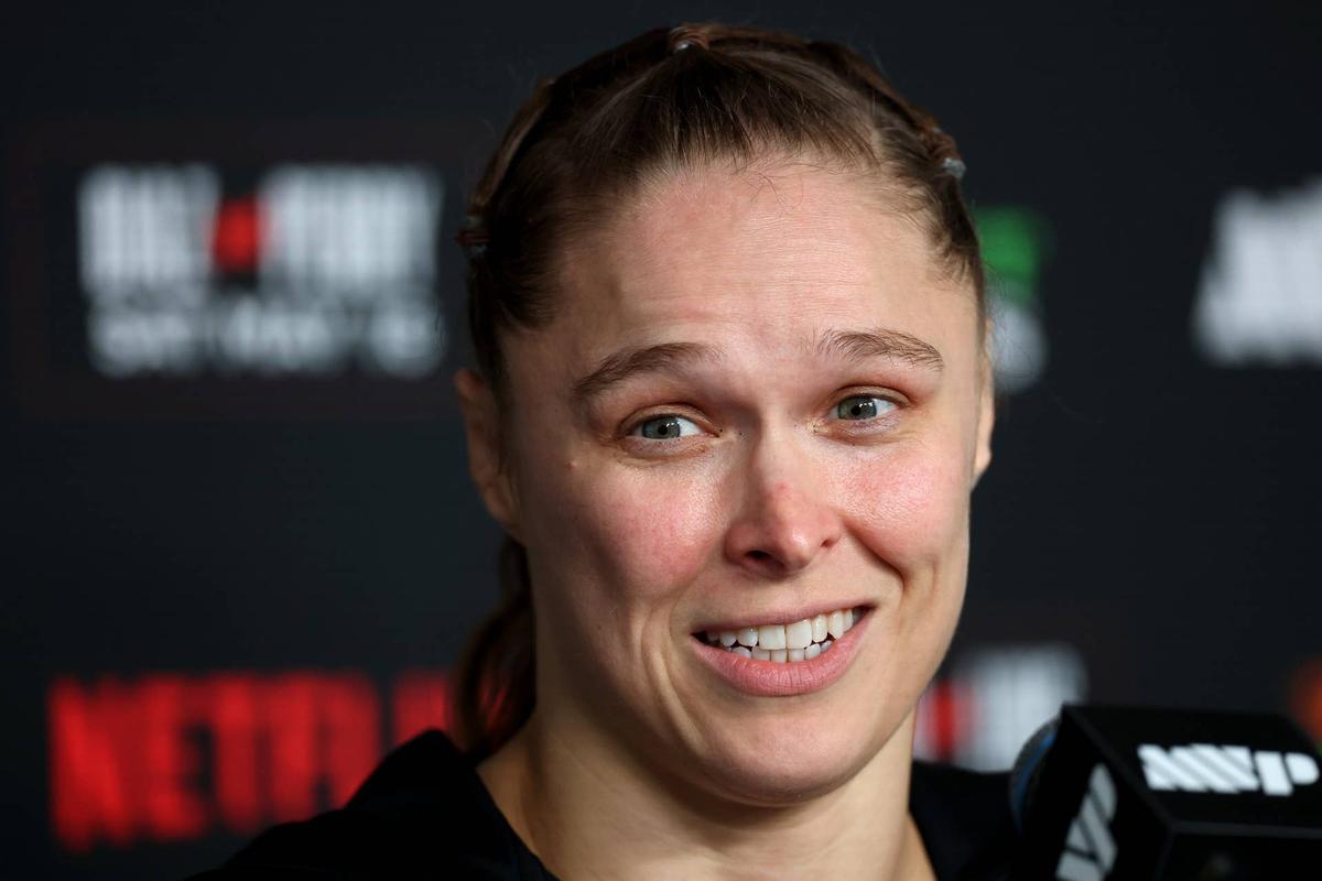  Ronda Rousey Harry How/Getty Images for Netflix