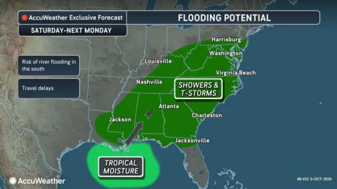 Pensacola remains under flood watch after 8.18 inches of rain falls 