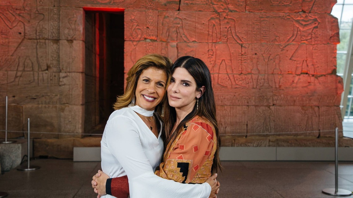 Sandra Bullock Plays Matchmaker for Hoda Kotb, Tells Mystery Plane Seatmate to 'Call Her' 