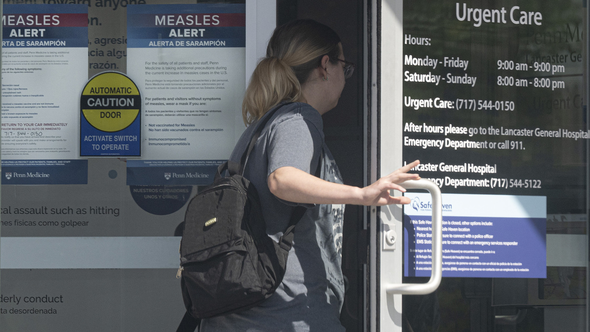 Pennsylvania reports measles cases in 4 vaccinated residents. These rare cases account for less than 1% of the spreading outbreak