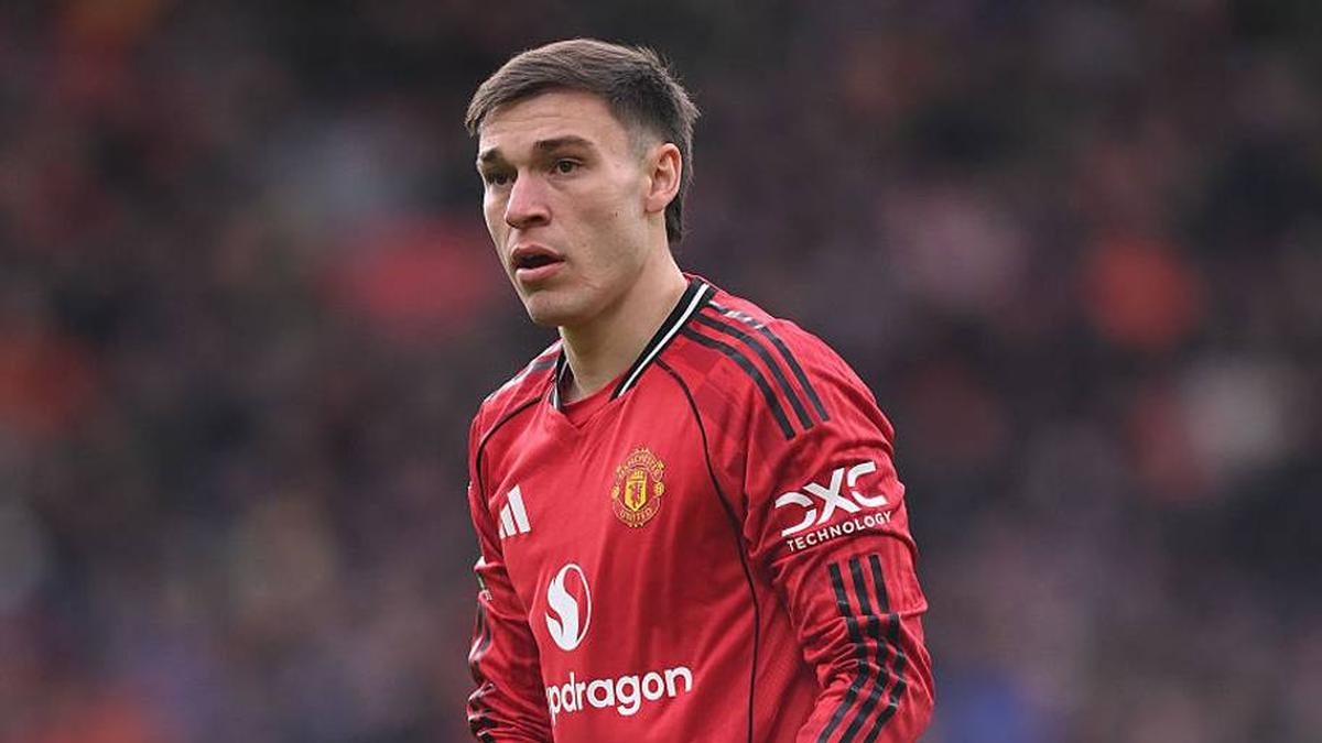  Manuel Ugarte has floundered at Old Trafford. | Ben Roberts/Danehouse/Getty Images 