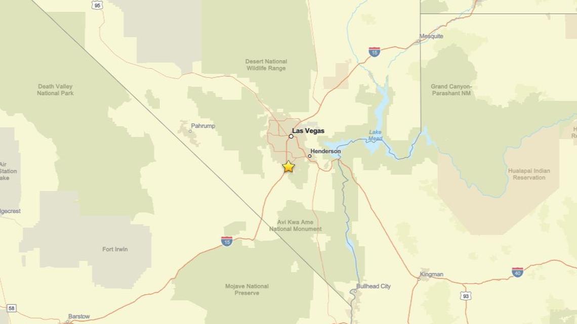 May 29: Earthquake measuring 2.0 shakes region close to Enterprise, NV 