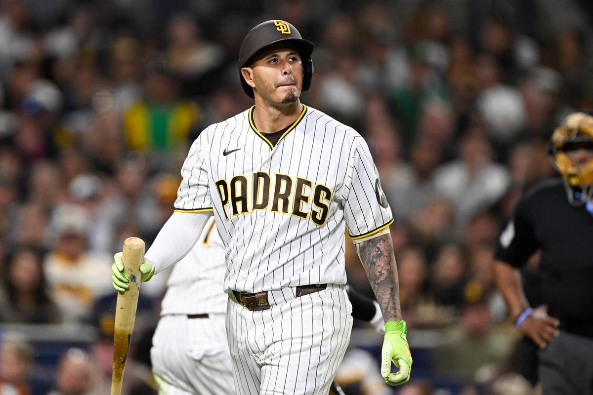  San Diego Padres third baseman Manny Machado (13) © Denis Poroy-Imagn Images