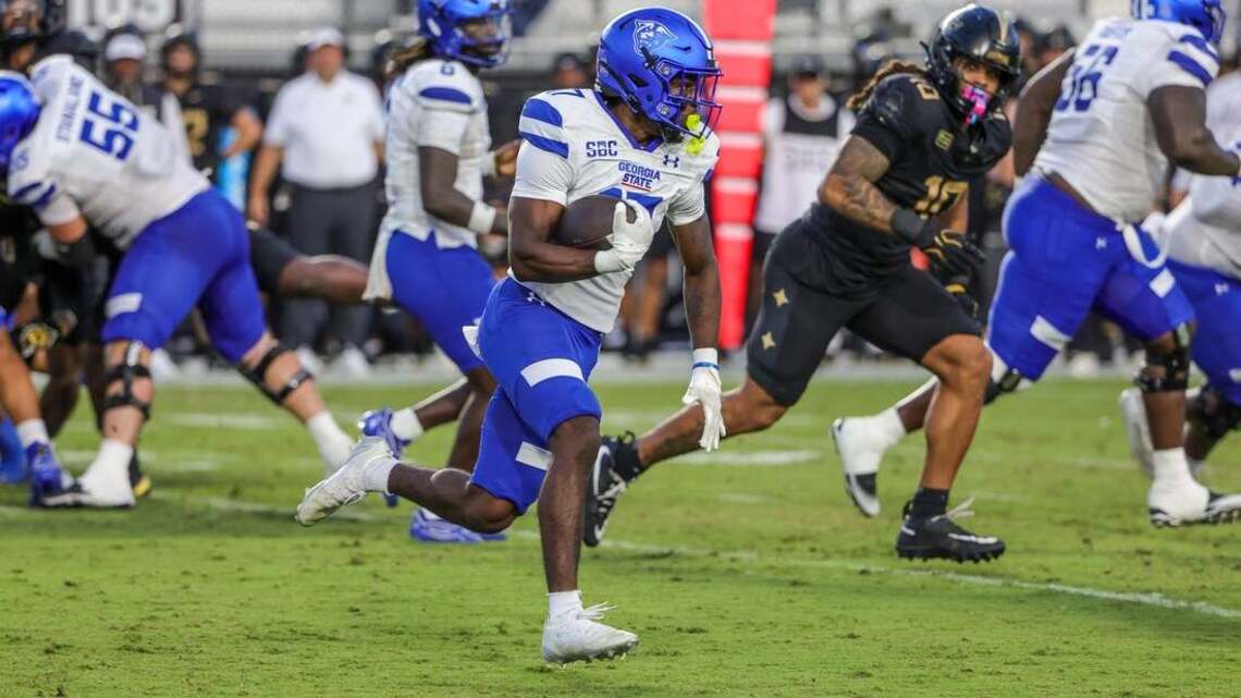 Duke Watson runs for 177 yards, 2 TDs to power UCF past Georgia State 