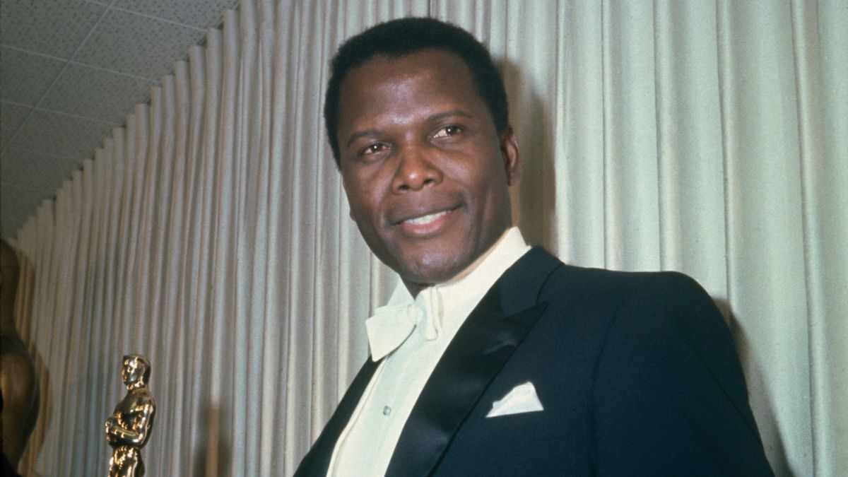 Sidney Poitier in 1967Getty