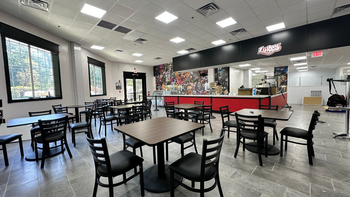 Located at 3885 NW 24th Blvd., Luke's Bagels new home is slated to open on July 10 with a New York inspired flair.