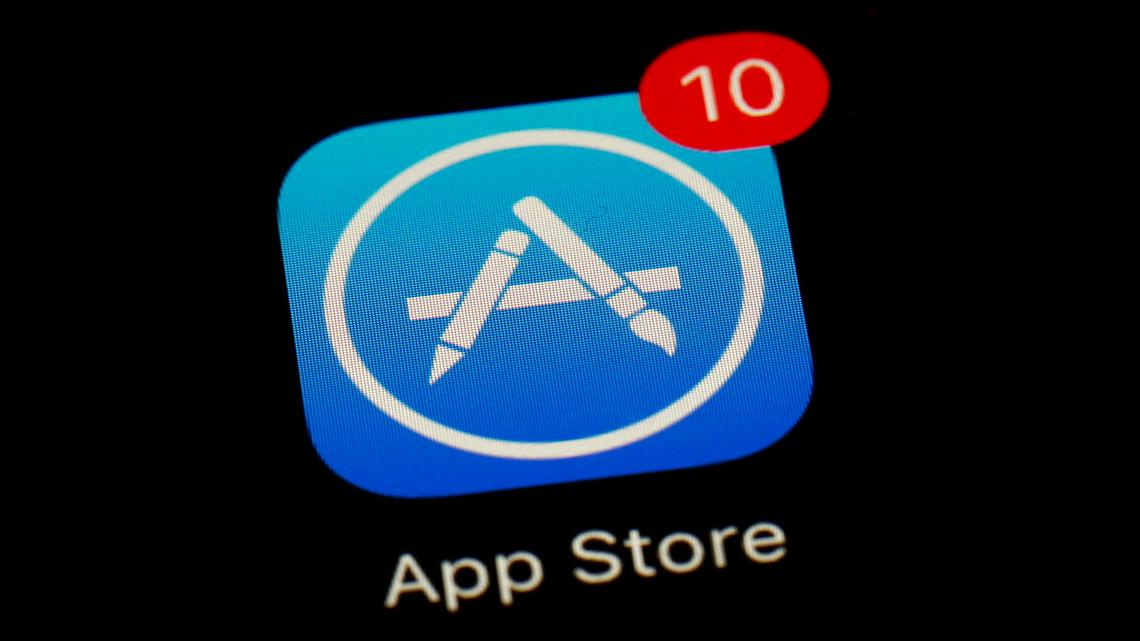 This March 19, 2018, file photo shows Apple’s App Store app. Epic Games filed notice that is appealing a federal judge’s decision in a lawsuit alleging that Apple has been running an illegal monopoly that stifles competition. The maker of the popular Fortnite video game said in a court filing Sunday, Sept. 12, 2021, that it will take the ruling to the Ninth Circuit Court of Appeals in San Francisco.