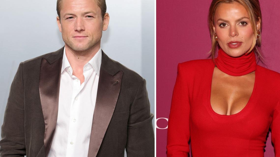 Taron Egerton and Brooks Nader Spotted Kissing Amid Online Romance Rumors 