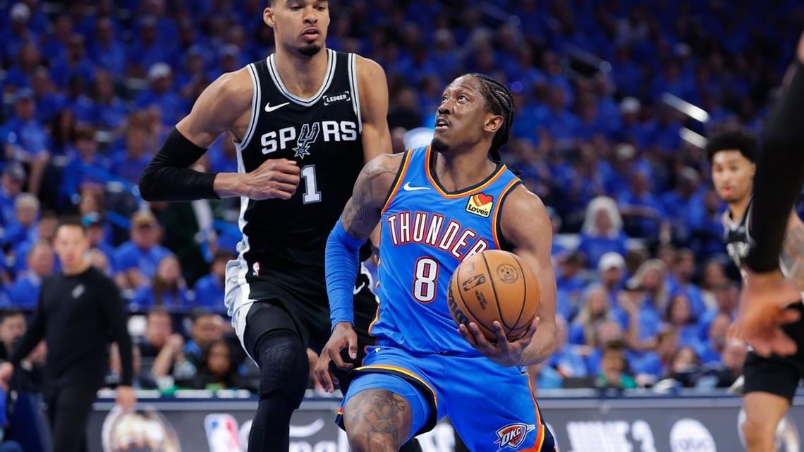 Report: Status for Thunder's Jalen Williams (hamstring) is game-to-game 