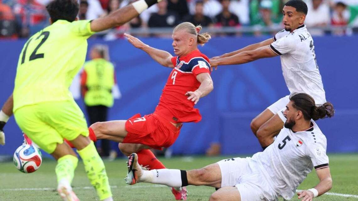 Erling Haaland has brace in World Cup debut; Norway trounce Iraq