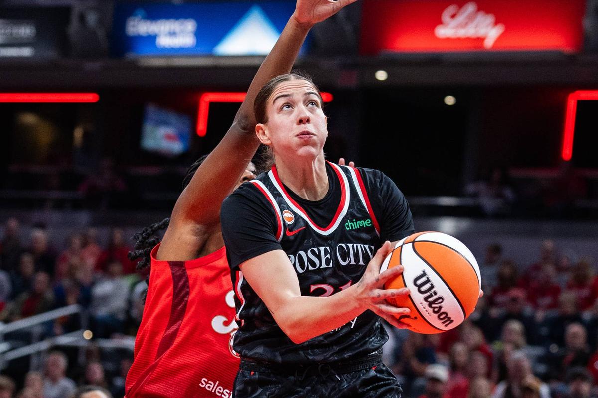  Portland Fire forward Emily Engstler (21) Trevor Ruszkowski-Imagn Images