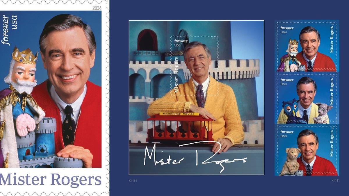 The U.S. Postal Service will reissue the Mister Rogers stamp, the agency announced on Sunday. They will be available for sale on June 1.