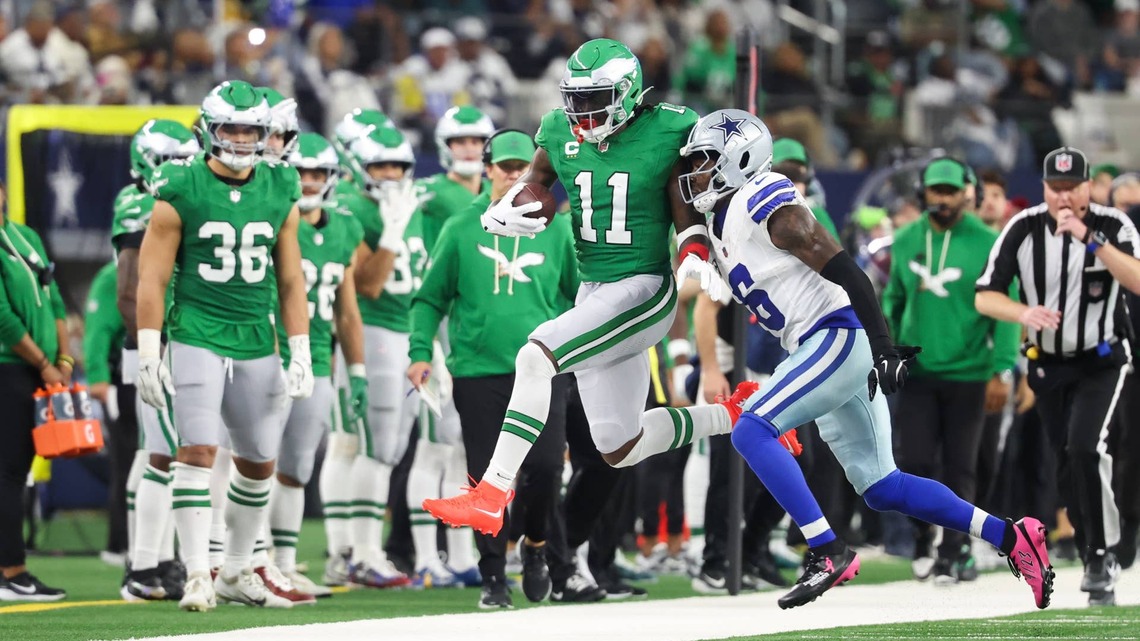 Recently traded Eagles WR AJ Brown Sees NFL top-100 Ranking Fall Drastically 