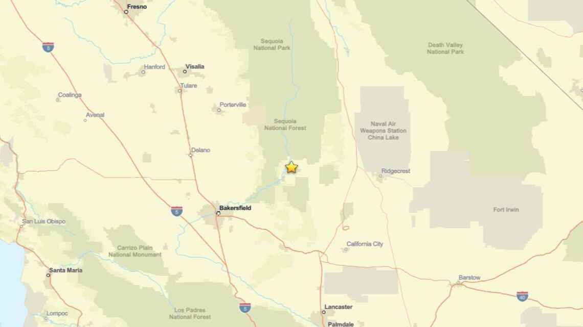 Update: Earthquake measuring 3.1 shakes area close to Wofford Heights, CA on Oct. 6 