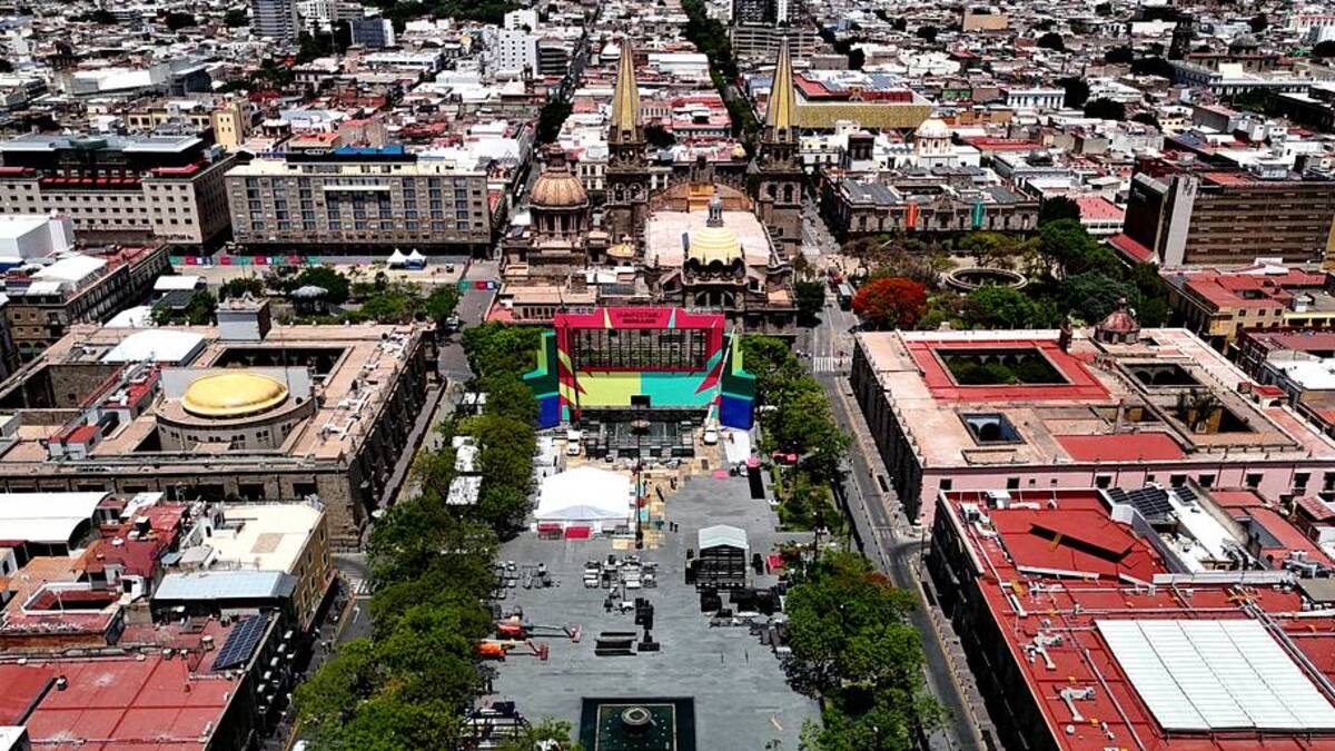 Guadalajara's FanFest will be in the main city square. | ULISES RUIZ/AFP/Getty Images 
