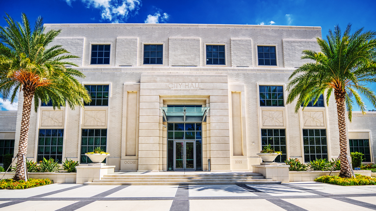 Ocoee City Hall, on Nov. 9, 2023. (Ricardo Ramirez Buxeda/Orlando Sentinel/TNS)