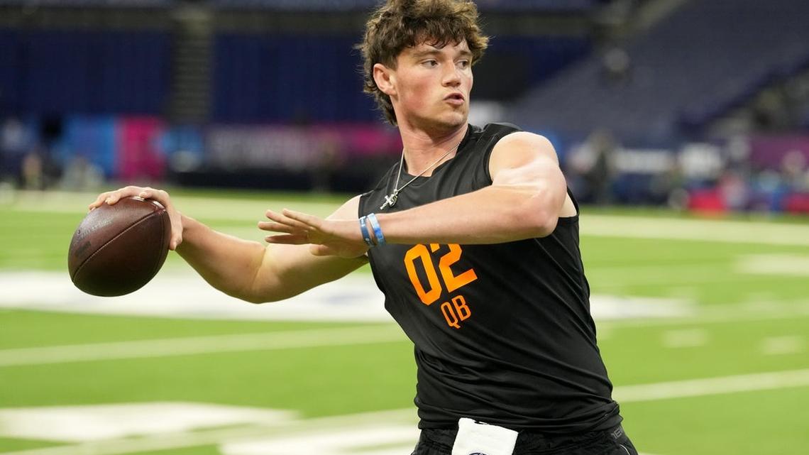 Steelers, amid QB uncertainty, select Drew Allar in third round 