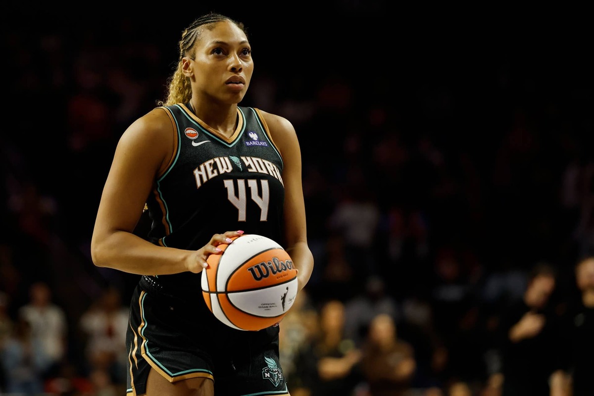  New York Liberty guard-forward Betnijah Laney-Hamilton (44) Geoff Burke-Imagn Images