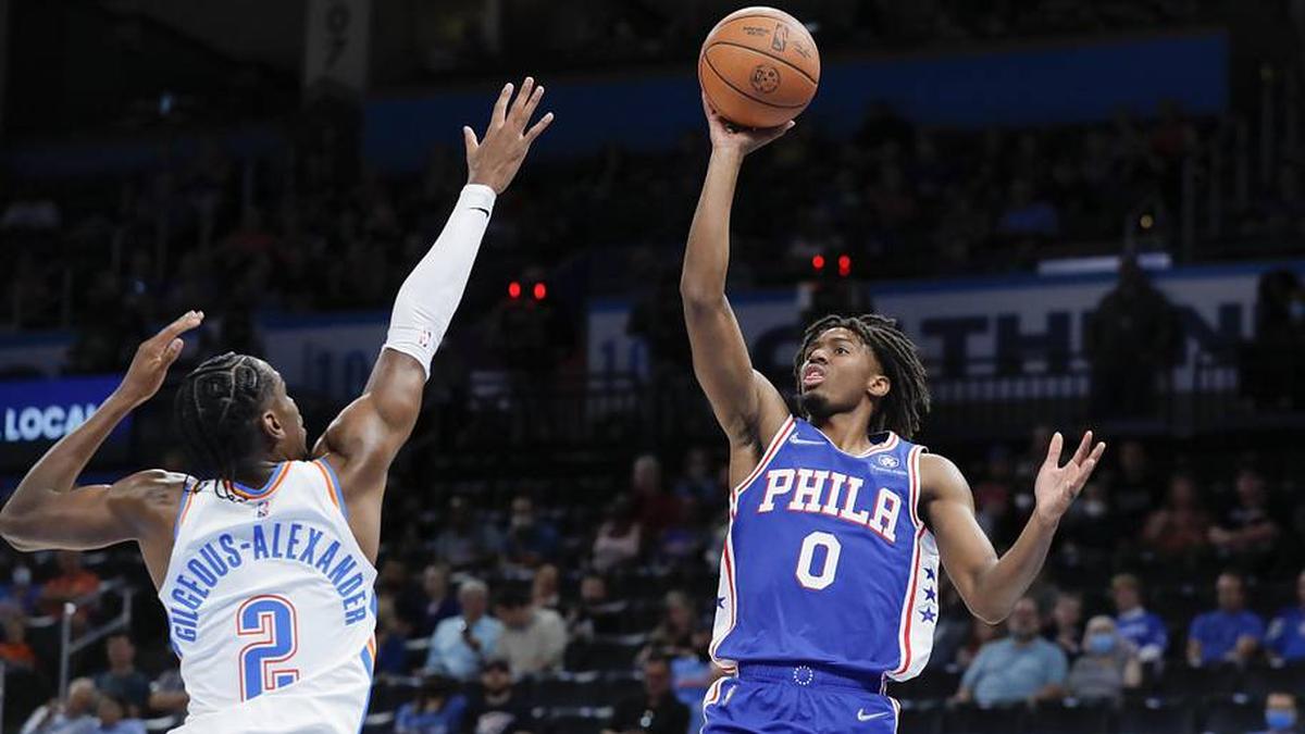  Shai Gilgeous-Alexander and Tyrese Maxey are two of the most explosive guards in the NBA. | Alonzo Adams-Imagn Images 