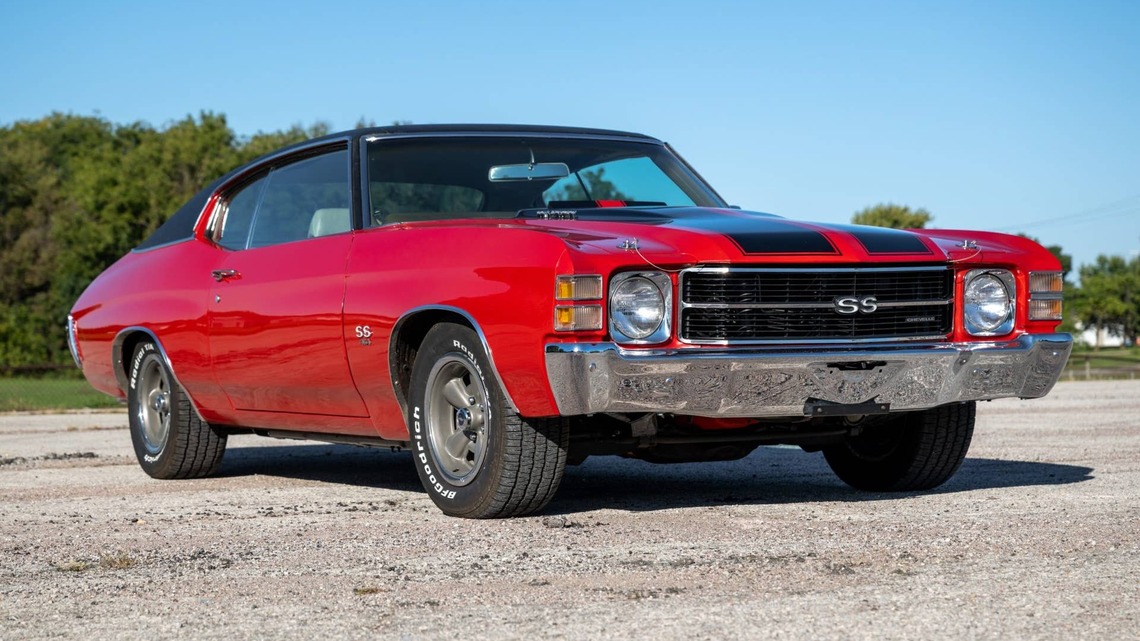 1971 Chevrolet Chevelle SS 454 For Sale With 45,000 Miles Shown