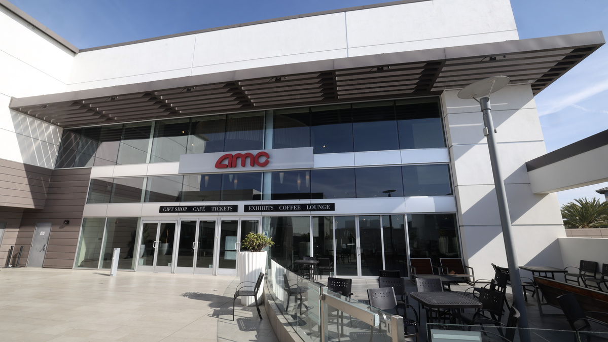 The AMC UTC 14 movie theater in San Diego on Friday, Jan. 31, 2025. (Hayne Palmour IV / For The San Diego Union-Tribune)