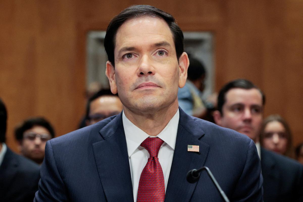 U.S. Secretary of State Marco Rubio on the day he testifies before a Senate Foreign Relations Committee hearing on President Donald Trump's FY2027 budget request for the Department of State, on Capitol Hill in Washington, D.C., U.S., June 2, 2026. REUTERS/Evan Vucci