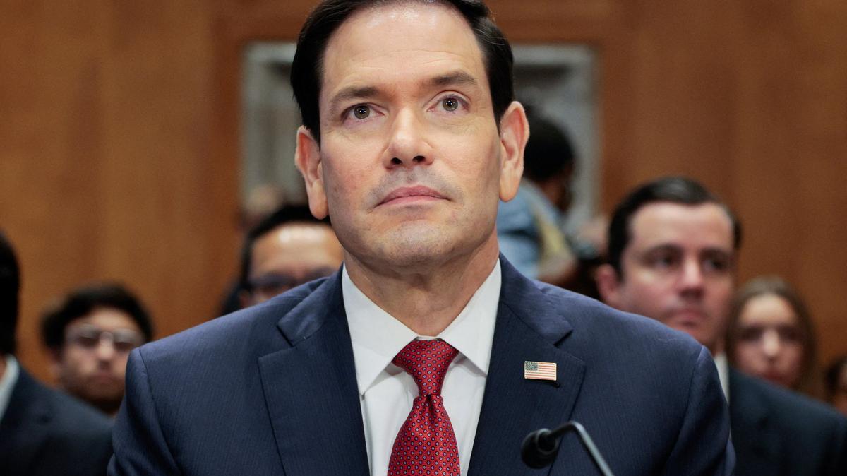 U.S. Secretary of State Marco Rubio on the day he testifies before a Senate Foreign Relations Committee hearing on President Donald Trump's FY2027 budget request for the Department of State, on Capitol Hill in Washington, D.C., U.S., June 2, 2026. REUTERS/Evan Vucci