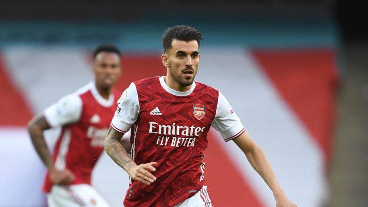  Dani Ceballos played two seasons with Arsenal. | Stuart MacFarlane/Arsenal FC via Getty Images 