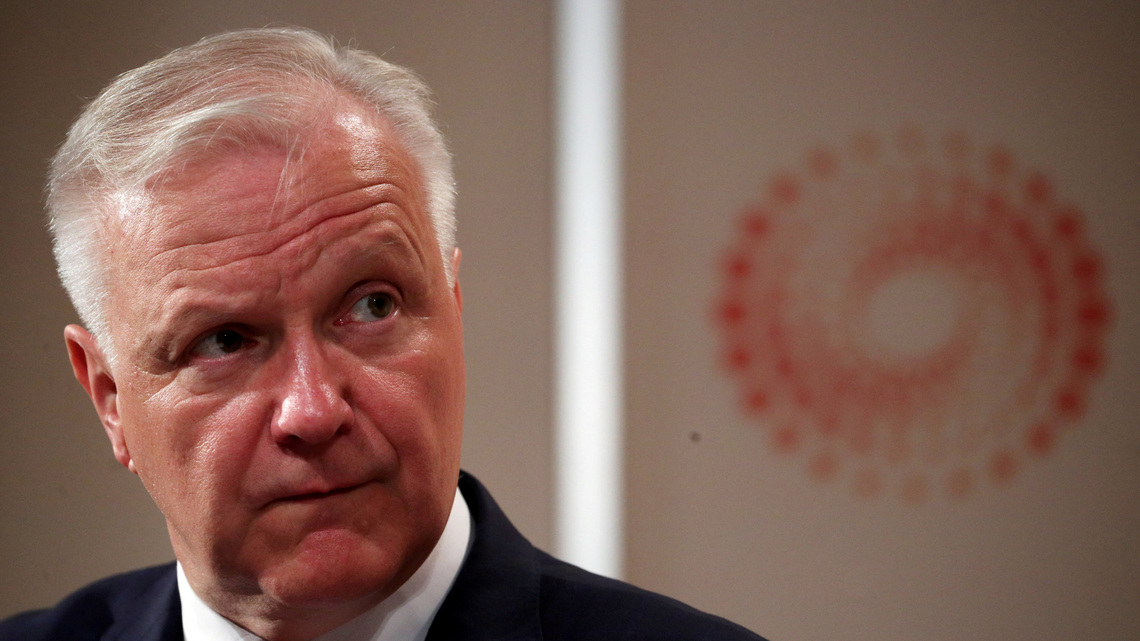 ECB's Rehn: High yields to dampen energy price pass-through