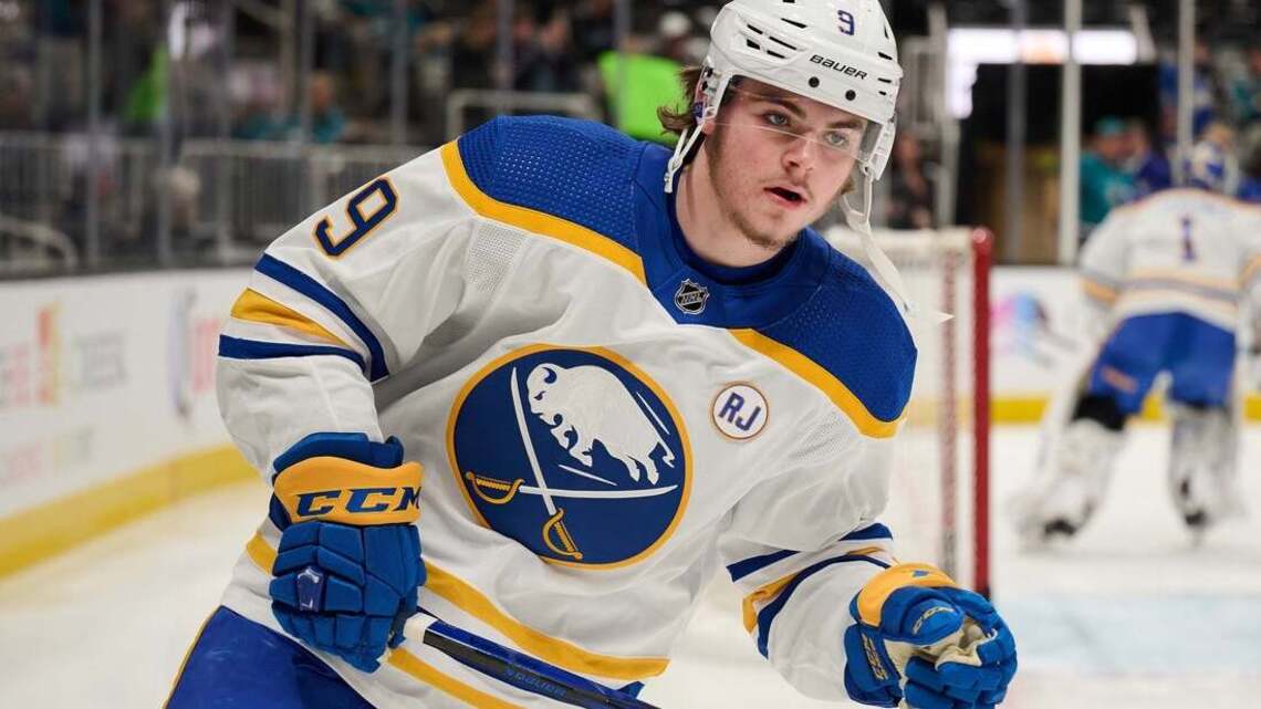Sabres sign F Zach Benson to $54.5M deal through 2032-33 