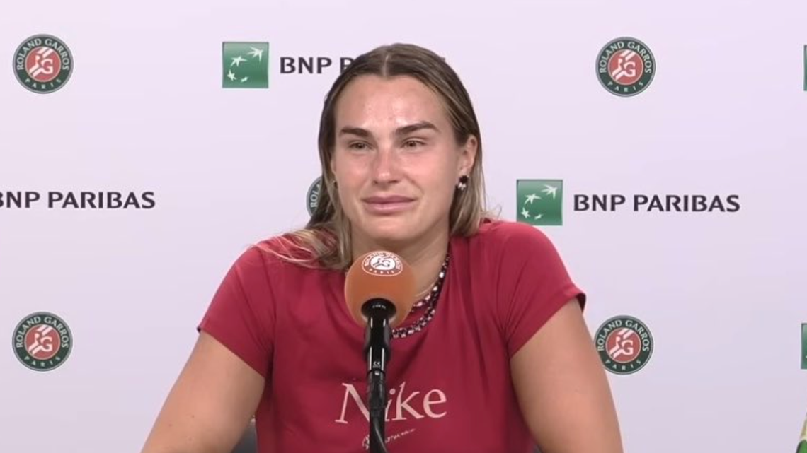 Tennis Reporter Ripped For 'Hypocritical' Question For Aryna Sabalenka At Roland Garros 