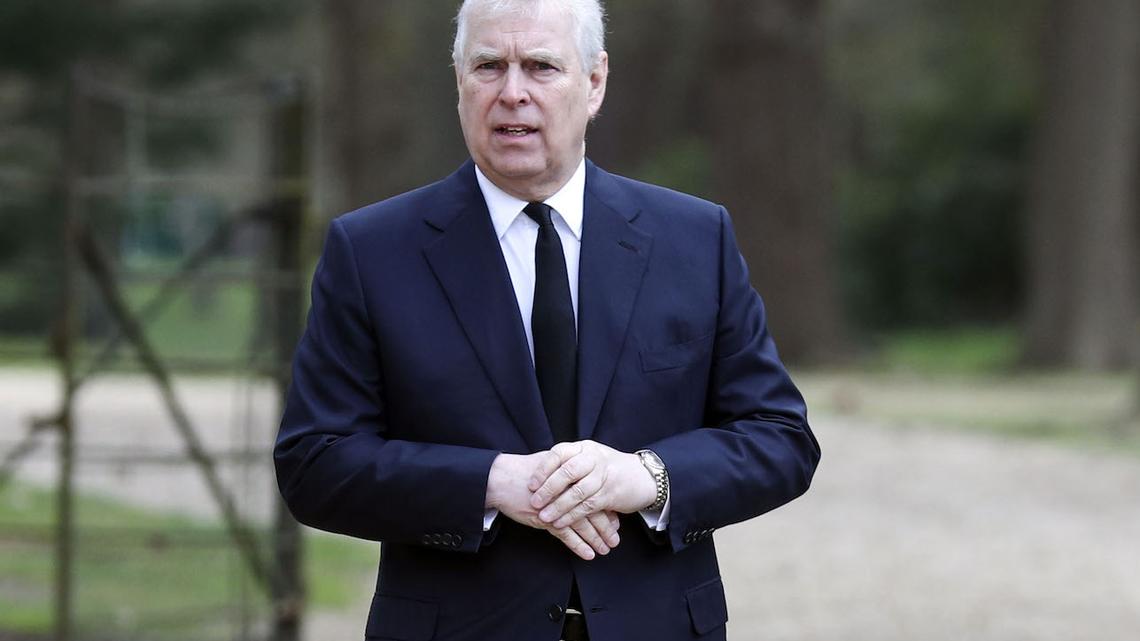Prince Andrew Throws a Breast-Shaped Ball to a Toddler in Resurfaced Photos 