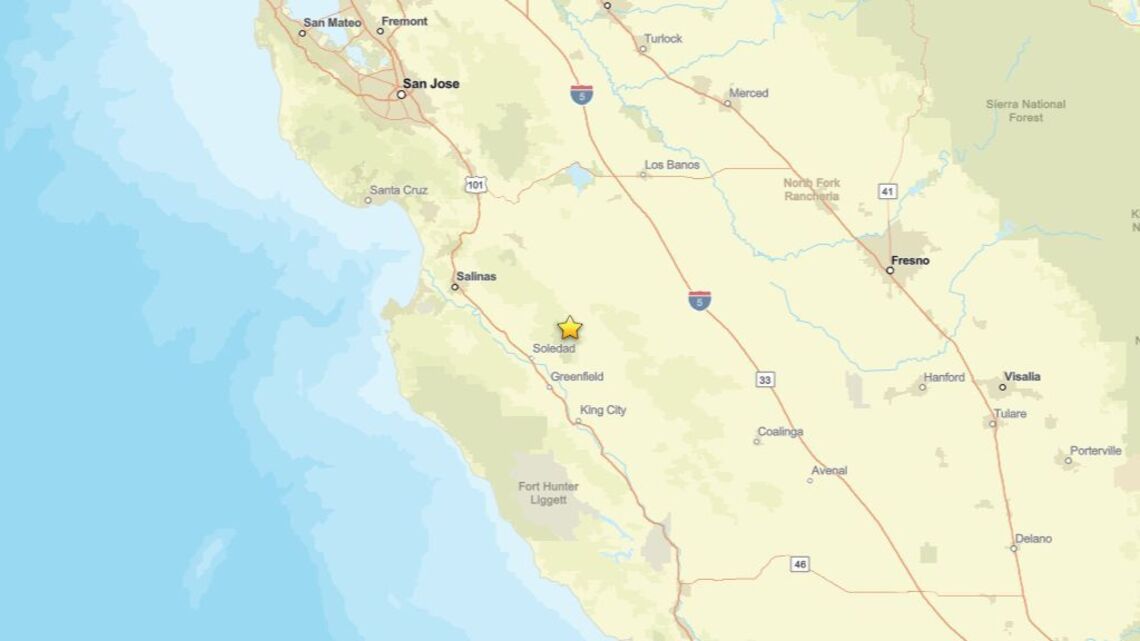Seismic activity on June 11: Earthquake close to Pinnacles, CA recorded - magnitude 2.1 