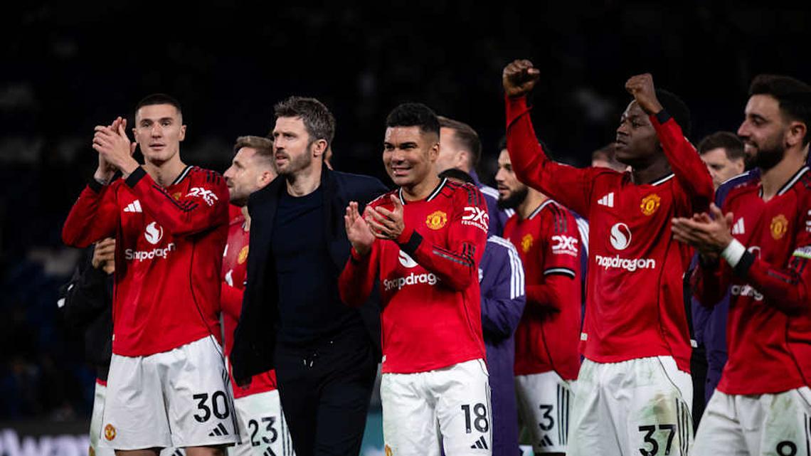  Things are looking good for Man Utd. | Ash Donelon/Manchester United/Getty Images 