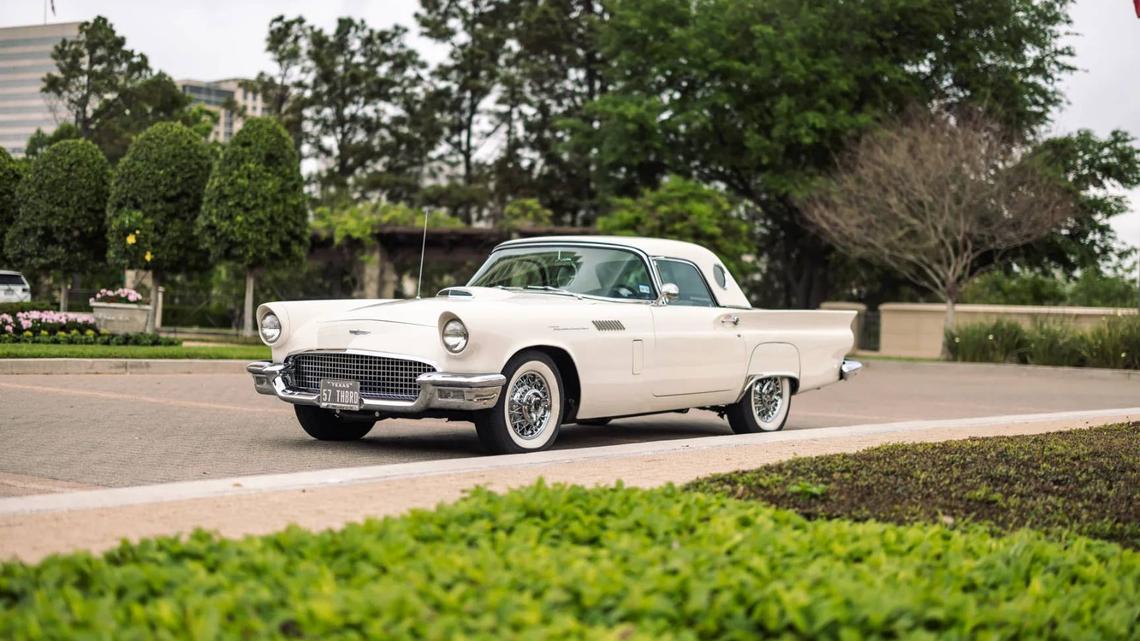 1957 Ford Thunderbird For Sale At $20,000 With 3 Days Left on BAT, From the Final Week of Two-Seat Production 