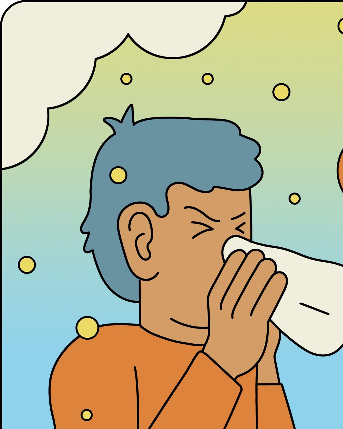 About a quarter of adults in the United States have seasonal allergies, and they can become sensitized over a single exposure to pollen or over several allergy seasons. (Jackson Gibbs/The New York Times) -- FOR EDITORIAL USE ONLY WITH NYT STORY SCI SEASONAL ALLERGIES BY SIMAR BAJAJ FOR APRIL 27, 2026. ALL OTHER USE PROHIBITED. --