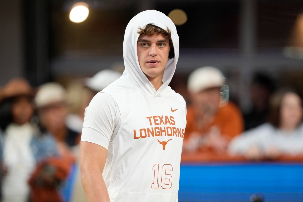  Texas Longhorns quarterback Arch Manning. Scott Wachter-Imagn Images