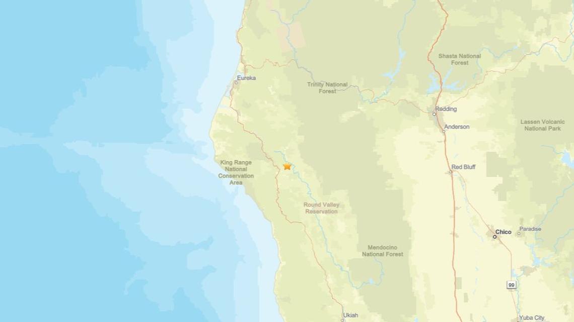 Earthquake struck area near Redway, CA: 2.2 magnitude recorded on Feb. 24 