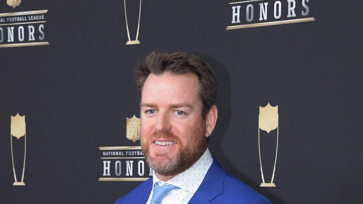  Feb 2, 2019; Atlanta, GA, USA; Carson Palmer during red carpet arrivals for the NFL Honors show at Fox Theatre. Mandatory Credit: Kirby Lee-Imagn Images | Kirby Lee-Imagn Images 