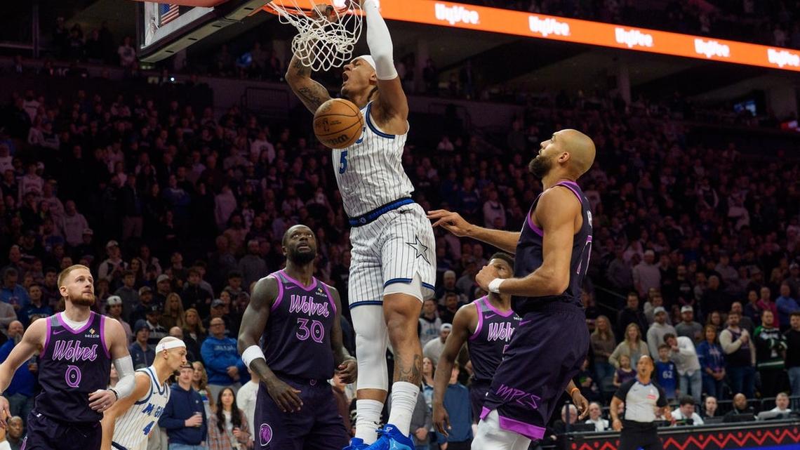 Desmond Bane, Paolo Banchero lead Magic to thumping of Timberwolves 