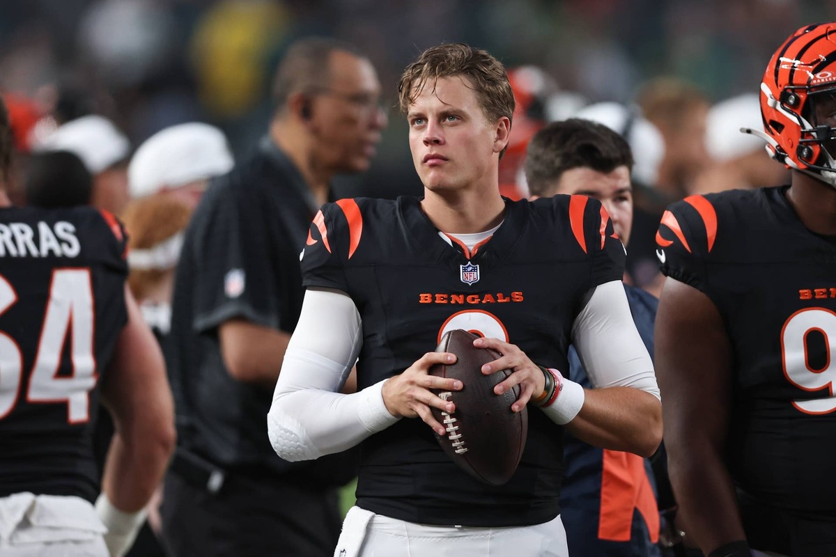  Cincinnati Bengals quarterback Joe Burrow. Bill Streicher-Imagn Images