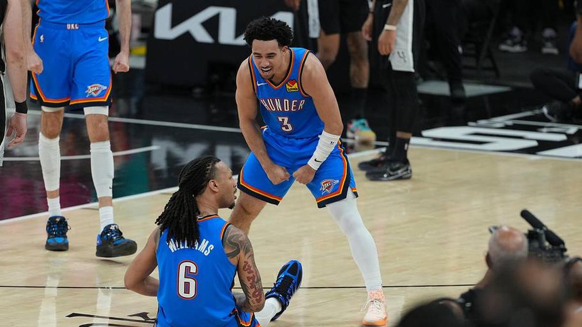  Jared McCain came up big for the Thunder in Game 3, scoring 24 poitns off the bench and posting a team-high +28 plus/minus. | Daniel Dunn-Imagn Images 