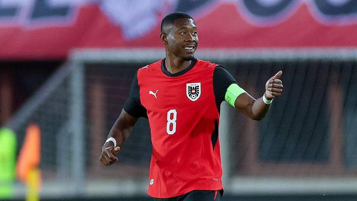  David Alaba gets the armband for Austria this summer. | Marco Steinbrenner/DeFodi Images/DeFodi/Getty Images 